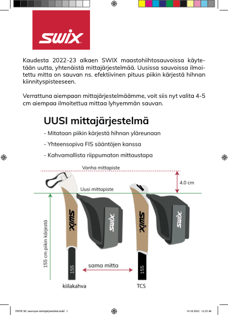 Swix Dynamic D1 , TCS